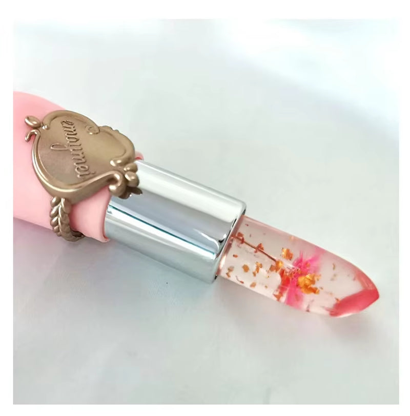 6-Color Transparent Moisturizing Jelly Color Changing Lipstick Temperature Changing Flower Lipstick